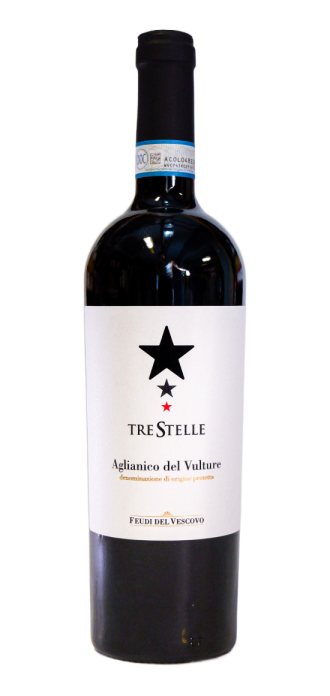 AGLIANICO DEL VULTURE DOC "Tre STelle" Feudi del Vescovo